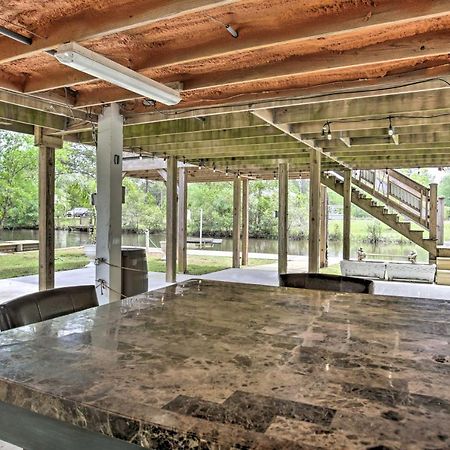 Вилла Bay St Louis House With Boat Dock And Launch! Shoreline Park Экстерьер фото