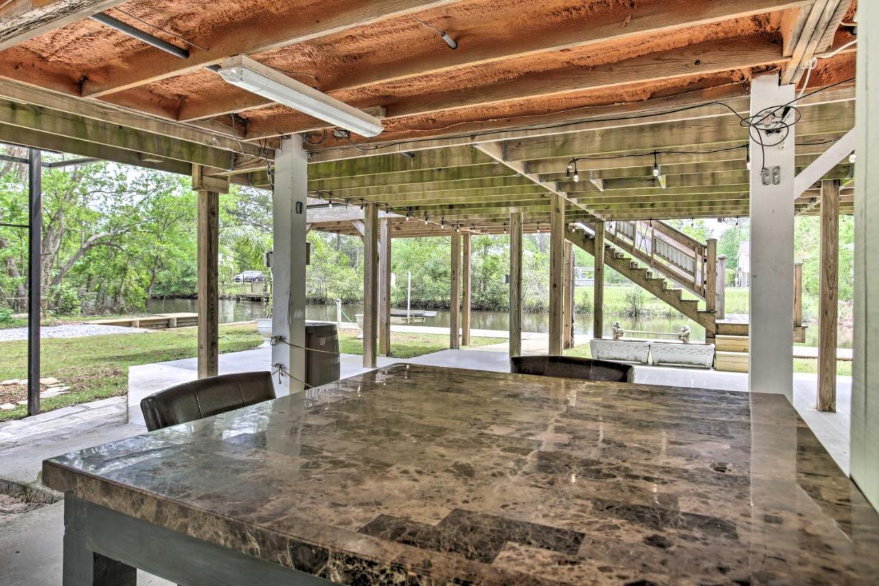 Вилла Bay St Louis House With Boat Dock And Launch! Shoreline Park Экстерьер фото