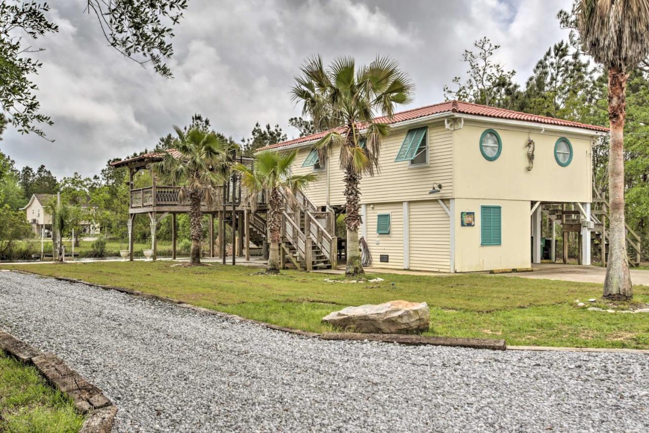 Вилла Bay St Louis House With Boat Dock And Launch! Shoreline Park Экстерьер фото