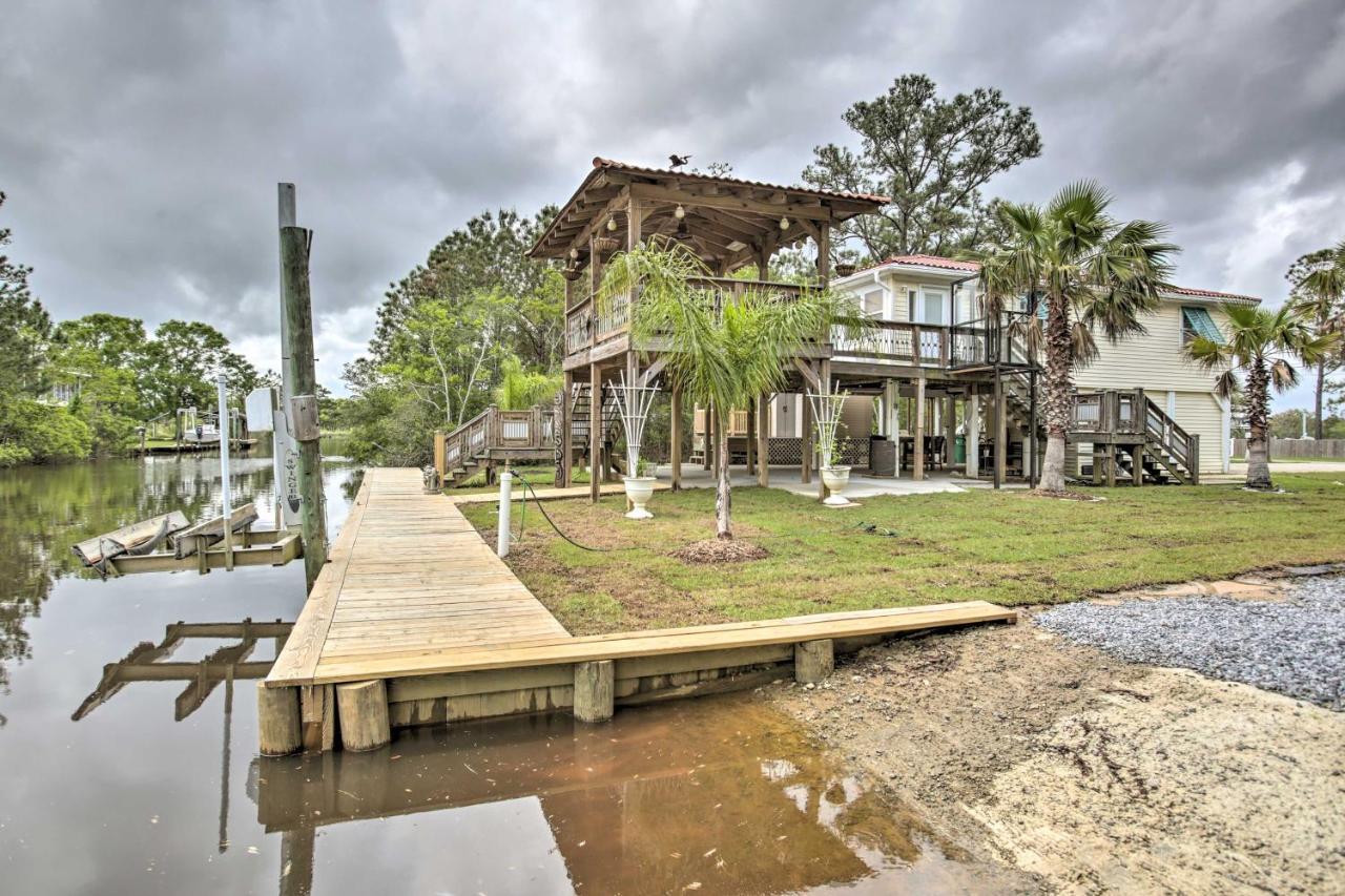 Вилла Bay St Louis House With Boat Dock And Launch! Shoreline Park Экстерьер фото