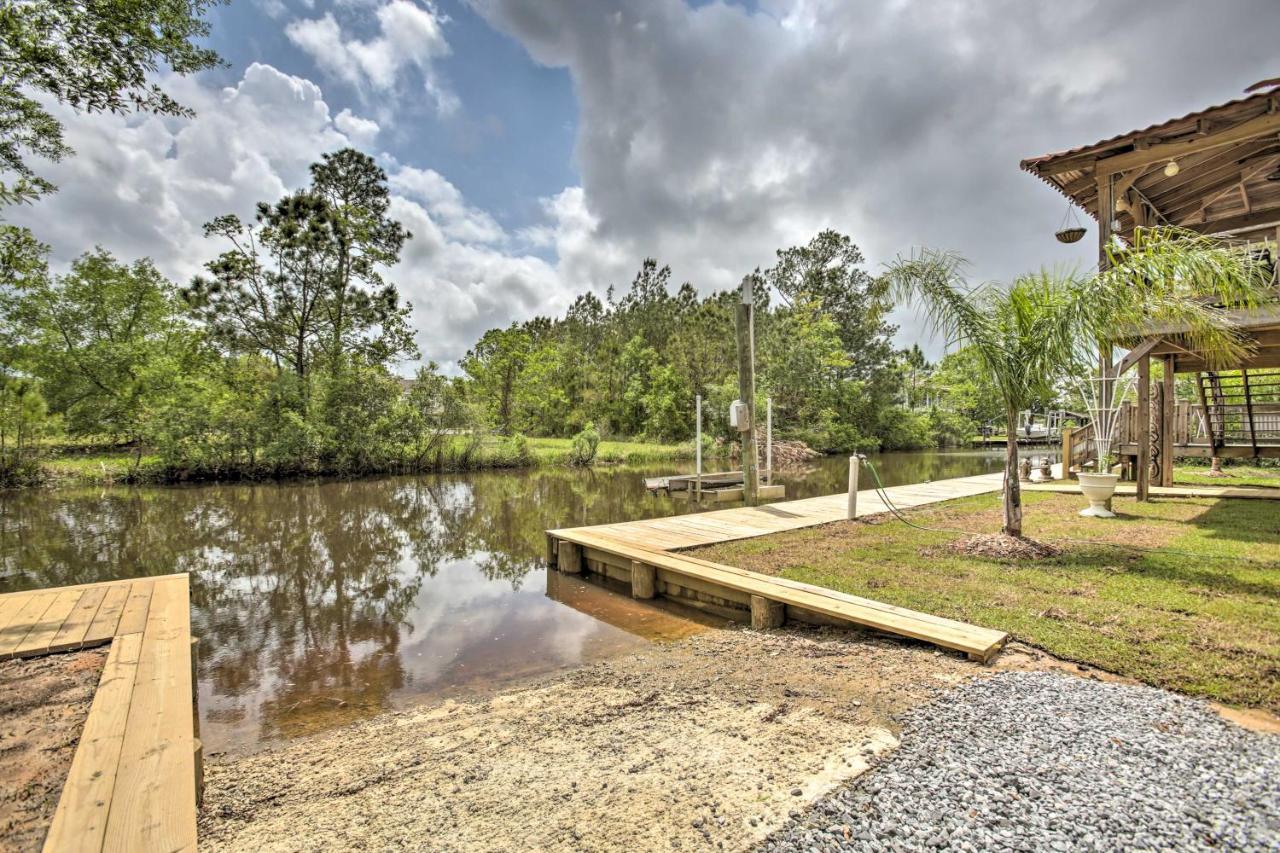 Вилла Bay St Louis House With Boat Dock And Launch! Shoreline Park Экстерьер фото