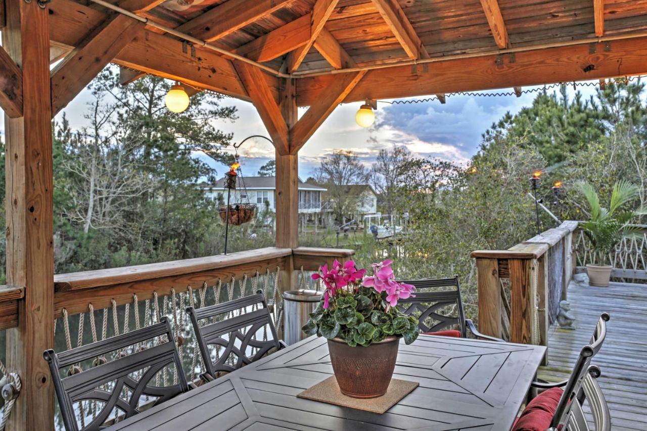 Вилла Bay St Louis House With Boat Dock And Launch! Shoreline Park Экстерьер фото